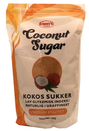 Kokossukker 1kg Emmys Choice