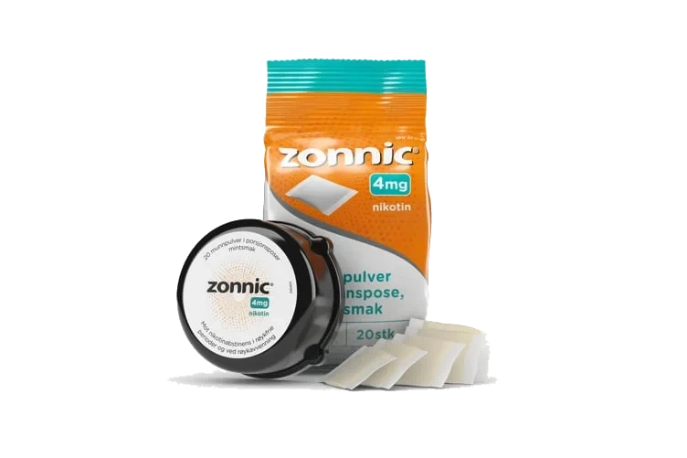 Zonnic Porsjonspose Mint 4mg