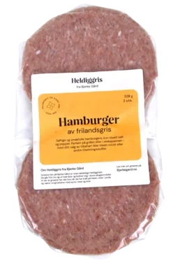 Heldiggris Hamburger 2-pk 320g
