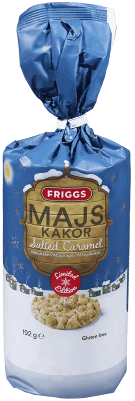 Friggs Maiskake Salted Caramel 192g