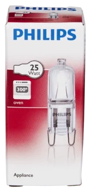 Halogen Capsule Ovn 26w G9 230v Max 3o0 Grader 1pk Philips