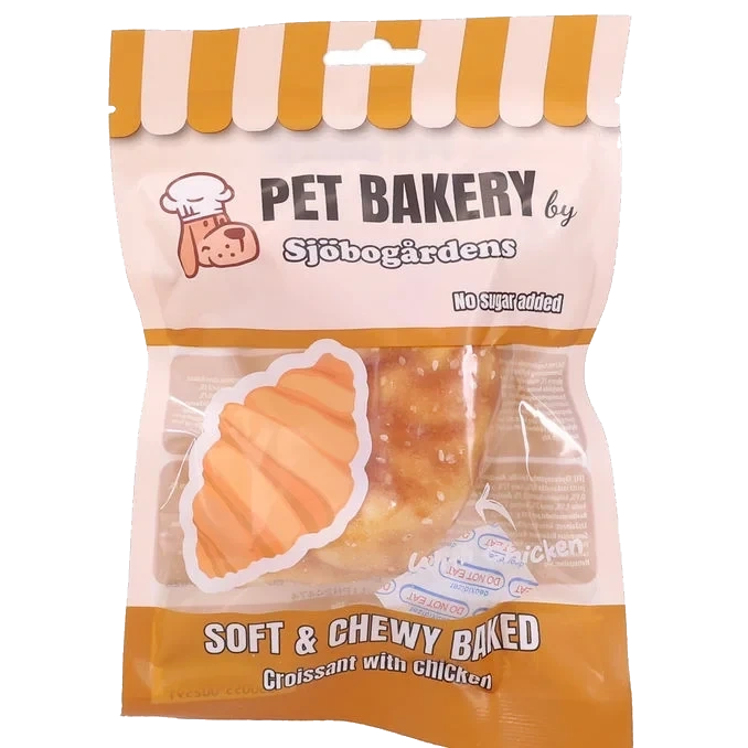 Croissant Hundgodis Kyckling