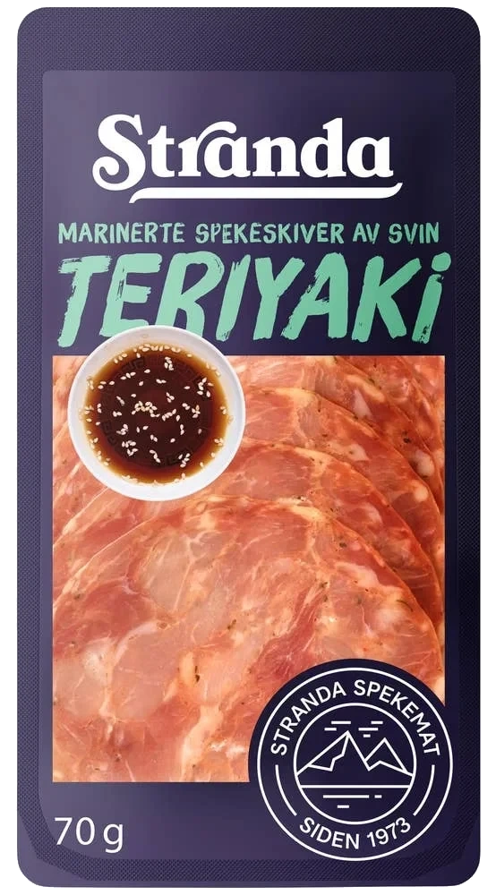 Spekeskiver Teriyaki Marinert