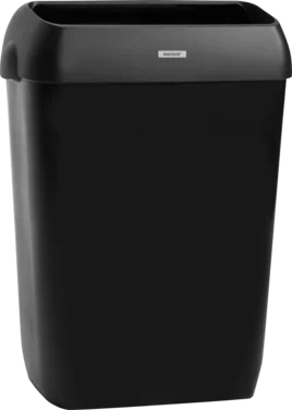 Katrin Bin 50 Litre With Lid Black 