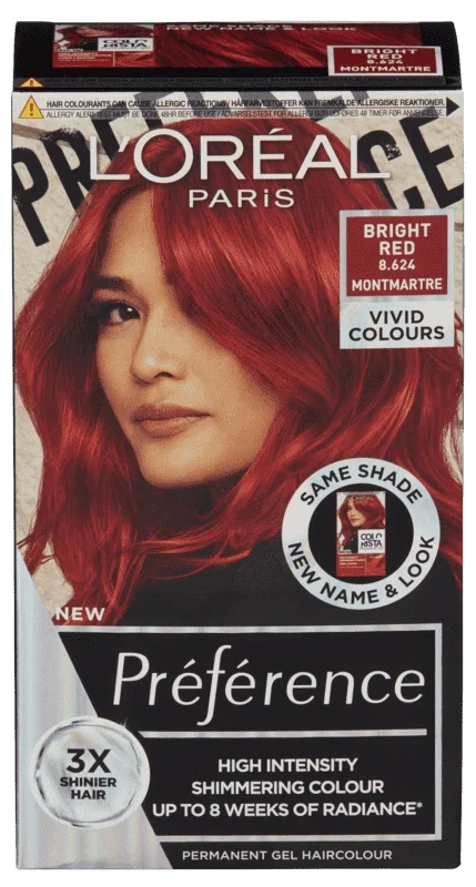 Preference Vivids 8.624 Bright Red