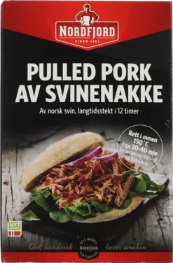 Pulled Pork Svinenakke Langtidskokt 500g