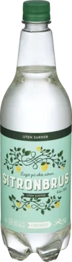 Sitronbrus uten Sukker 1l Roma