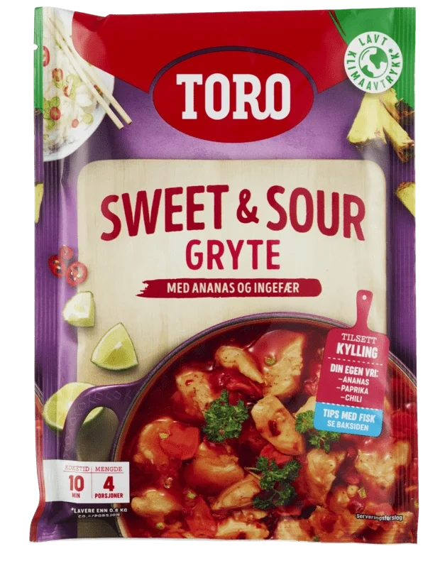 Sweet Sour Gryte 152 g Toro