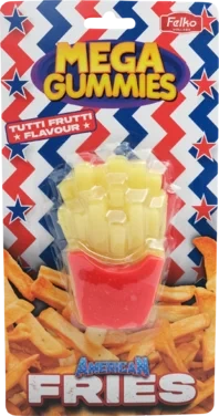 Mega Gummies American Fries 120g