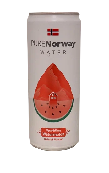 Pure Norway Sparkling Vannmelon 0,33l