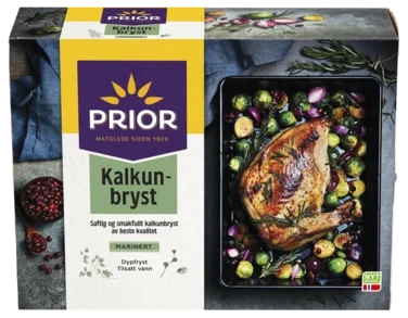 Marinert Kalkunbryst, ca 1,6kg - fryst