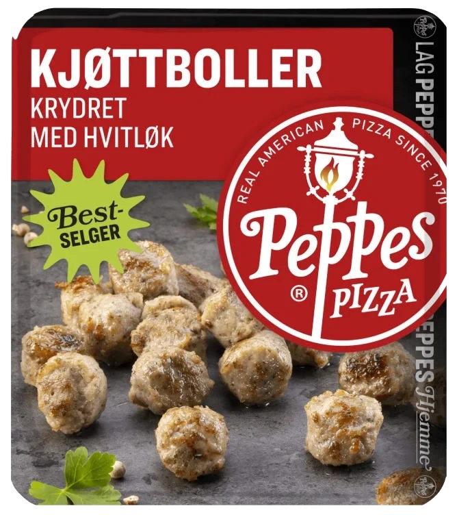 Kjøttboller 120g Peppes