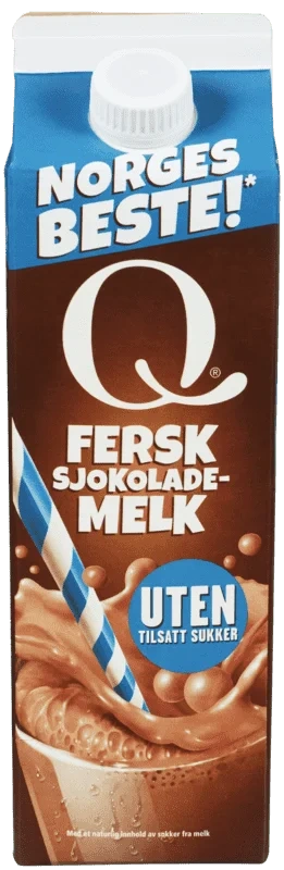 Sjokolademelk u/Sukker 1l Q