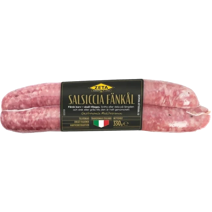 Färskkorv Salsiccia Fänkål 330g Zeta