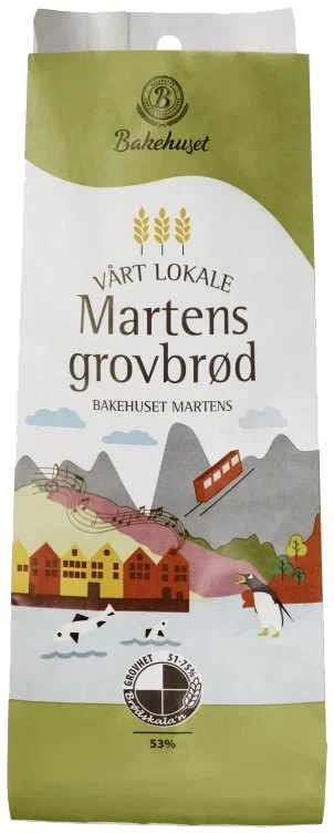 Grovbrød 750g Martens