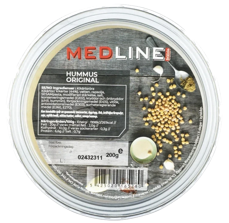 Ridderheims Hummus Original 200g
