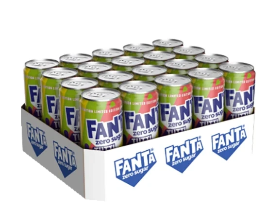 Fanta Zero Tutti Frutti 0,33l Brett a 20stk