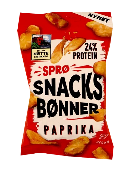 Snacksbønner Paprika 60g