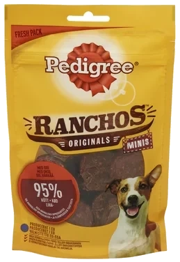 Pedigree Ranchos Minis Beef 6*65g