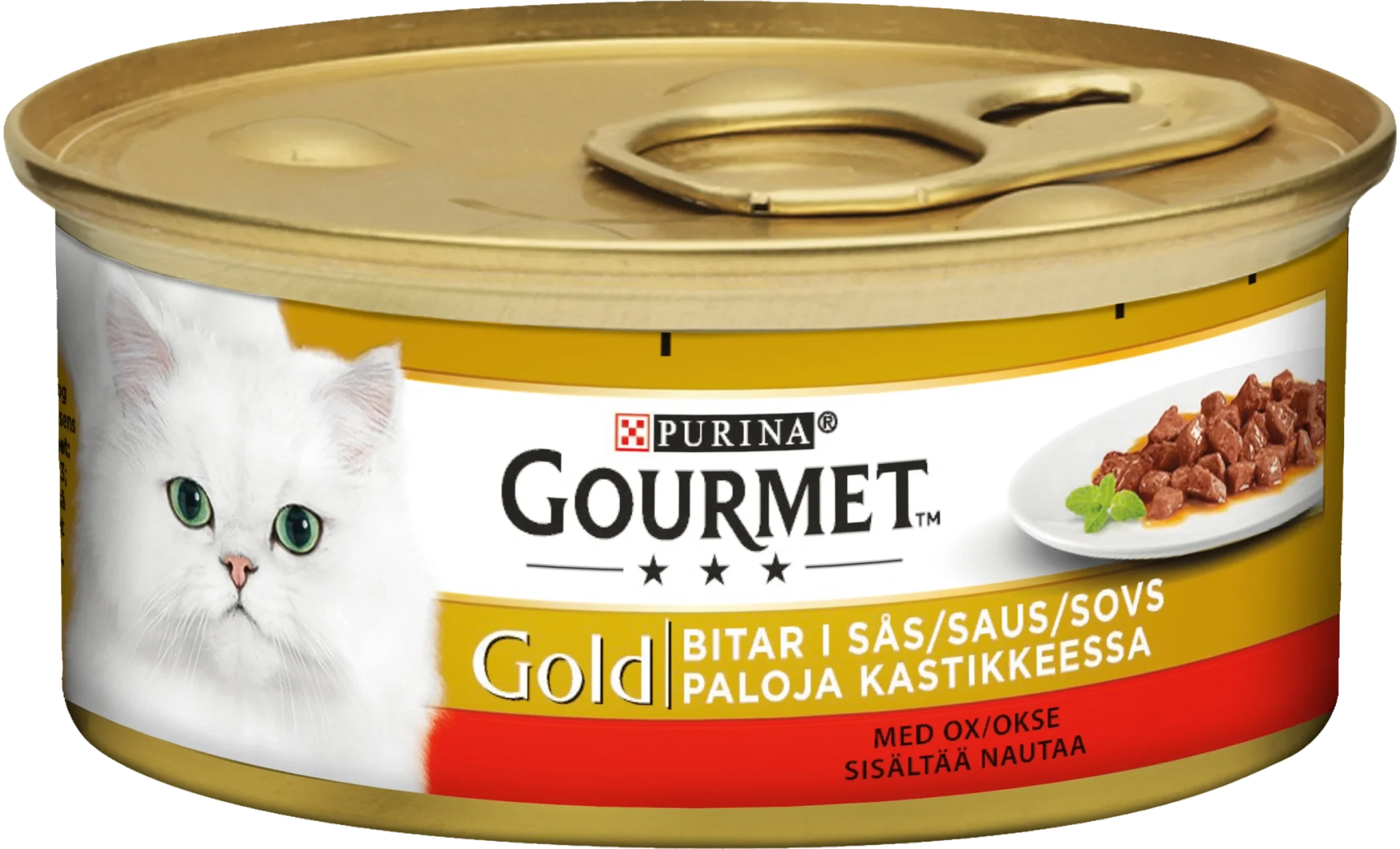Kattmat Oxkött Sås
