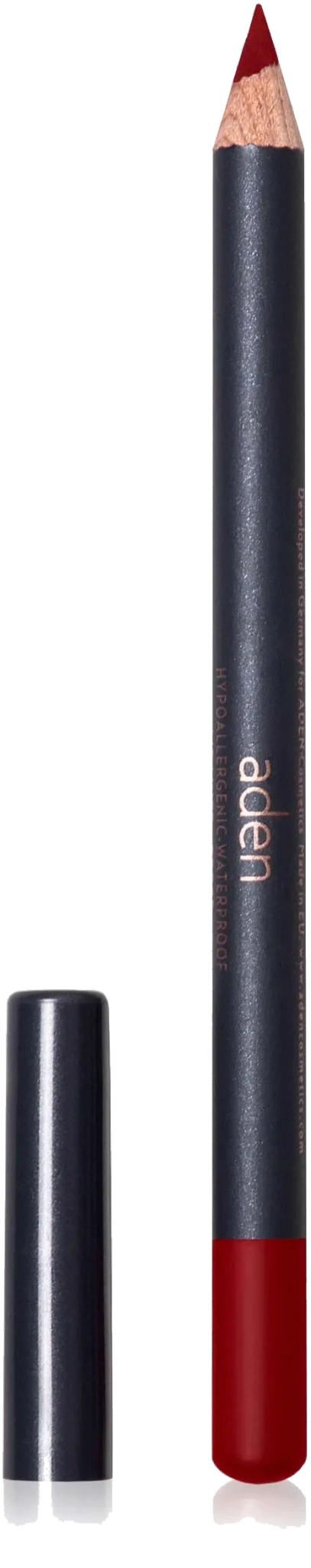 Aden Lipliner Pencil RUSSIAN RED 34