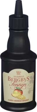 Bergbys Curry-mango Sennep 250g