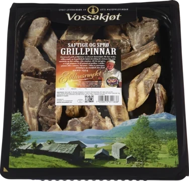 Vossakjøt Grillpinnar