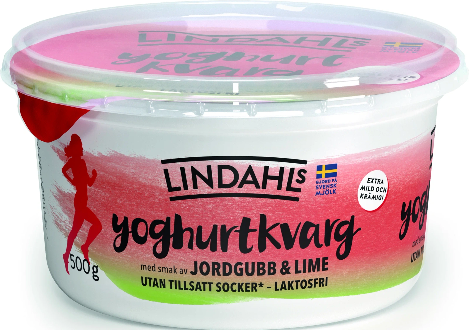 Yoghurt Kvarg Jordgubb & Lime
