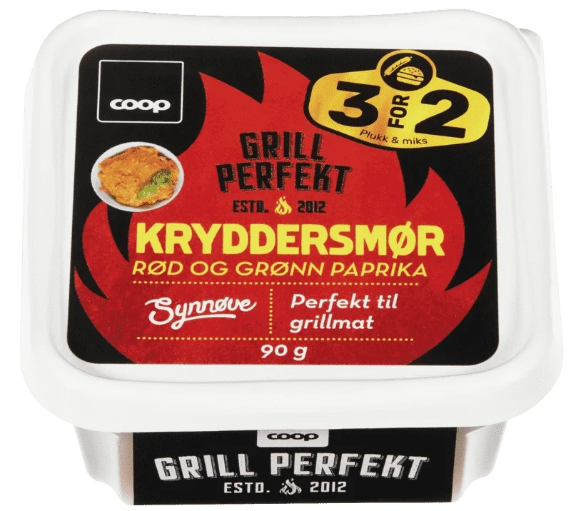 Coop Grill Perfekt Kryddersmør 90g