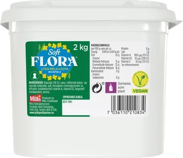 Soft Flora U/melk&soya 2kg Soft Flora
