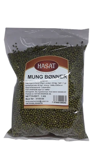 Hasat Mung Bønner 1 kg