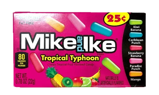 Mike&Ike Tropical Typhoon 22g