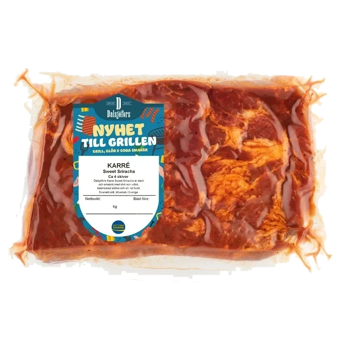 Karré Färsk Sweet Sriracha ca 800g Dalsjöfors