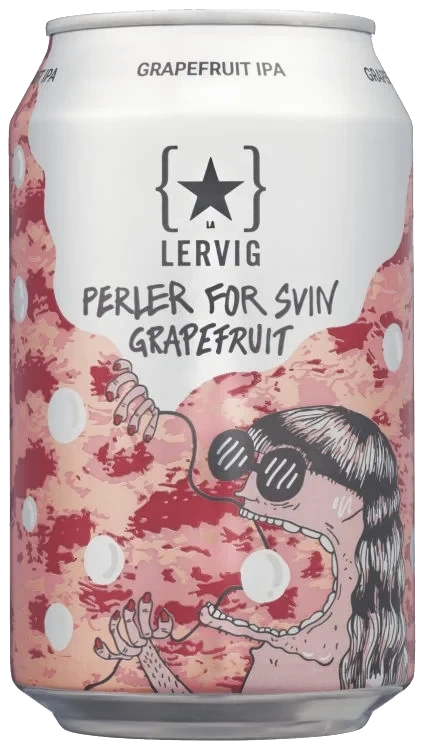 Perler for Svin Grapefrukt 0,33l boks Lervig