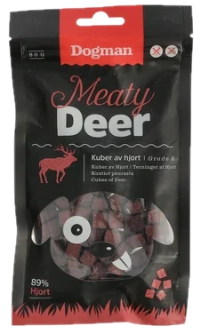 Meaty Kuber av Hjort 80g