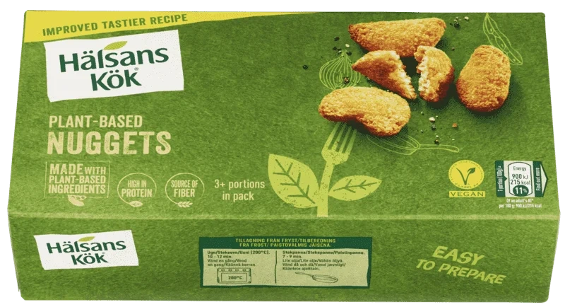 Plant-based Nuggets 300g Hälsans Kök