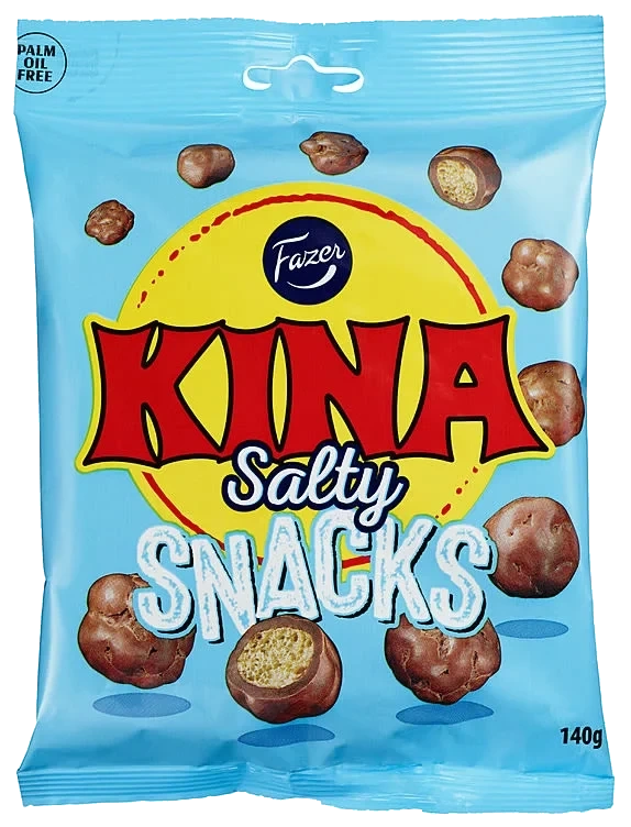 Snacks Kina Salty Blå