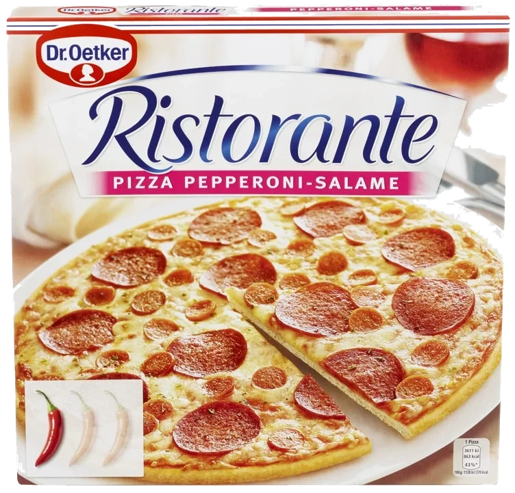 Ristorante Pizza Pepperoni/Salame 320g Dr.Oetker