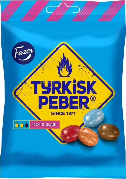 Turkisk Peppar Hot & Sour