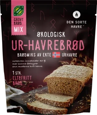 Svarthavrebrød Mix Økologisk 510g Dsh