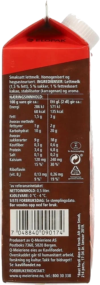 Q Fersk Sjokolademelk