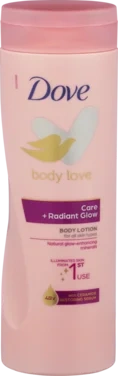 Dove Body Lotion Care+radiant Glow 400ml Body Love