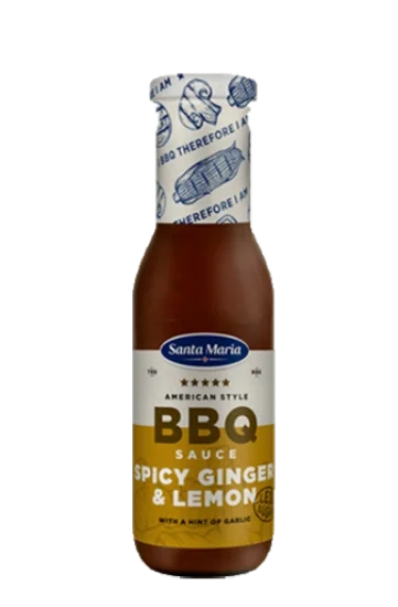 BBQ Sauce Ginger & Lemon 310g
