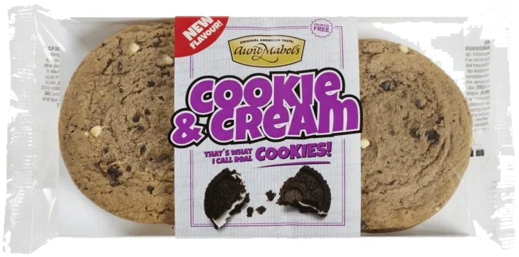 Cookies Cookie Cream 4pk 180g Aunt Mabels