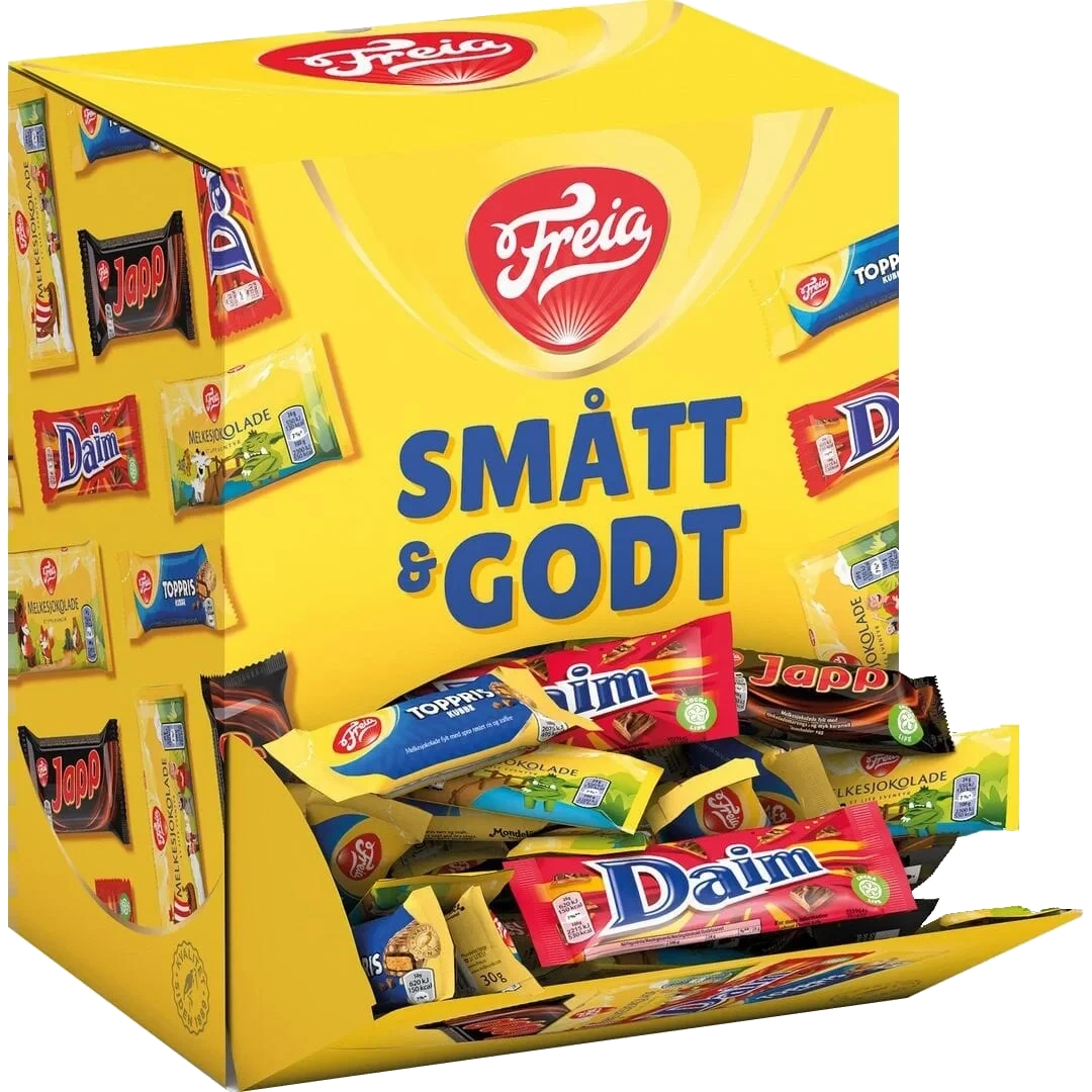 Freia mix sjokoladeboks 6,4kg