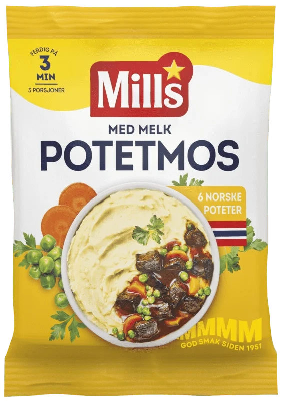 Mills Potetmos med Melk 95g