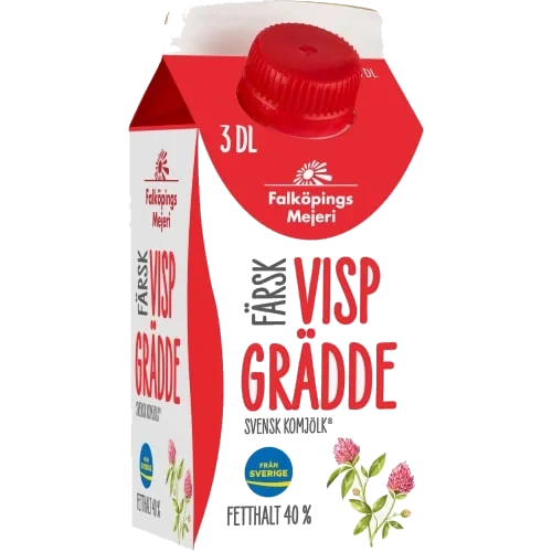 Vispgrädde Färsk 40%
