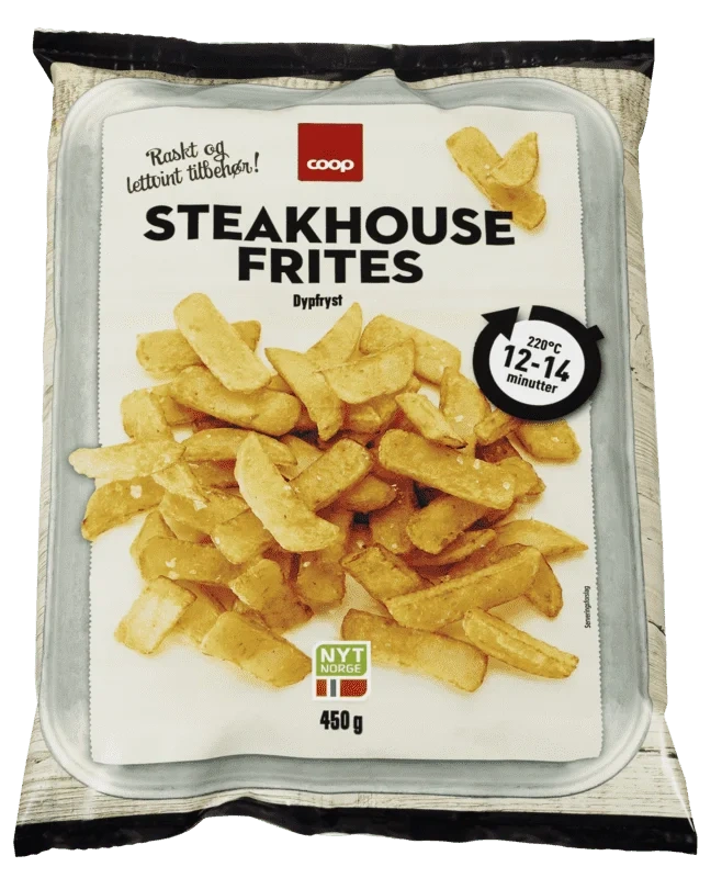 Coop Steakhouse Frites 450g