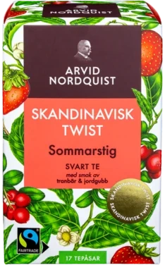 Arvid Nordquist Fairtrade Sommarstig Svart Te 17st