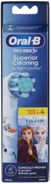 Tannbørstehoder Pro Kids 3+ Frozen 4stk Oral-b